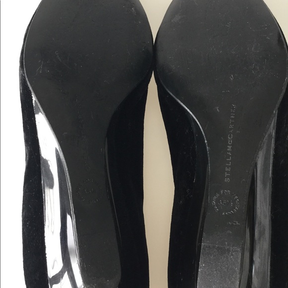 STELLA MCCARTNEY // Lace up Ballerina wedge - Picture 4 of 5